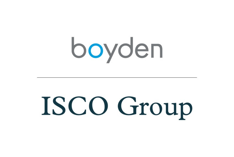 Boyden og ISCO Group slår seg sammen januar 2024